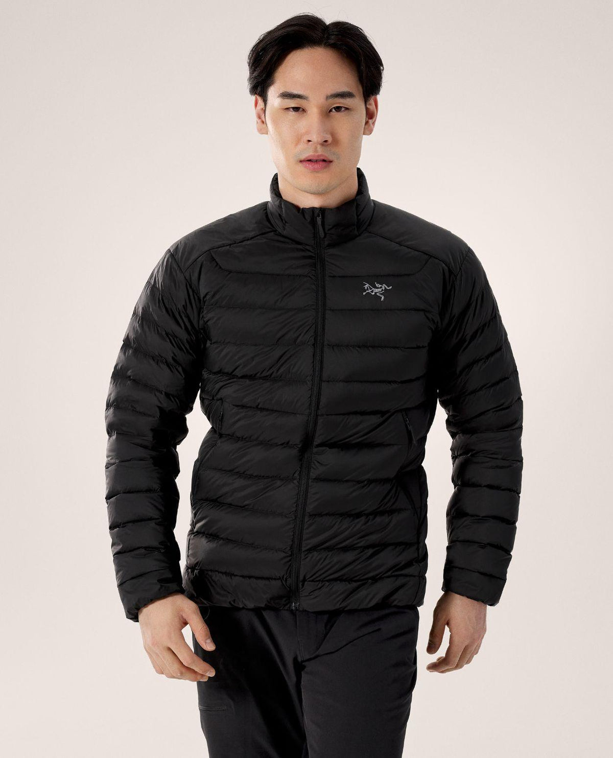 Arc'teryx Cerium Jacket Men - Svart dunfärgad mellanlagerjacka för herrar