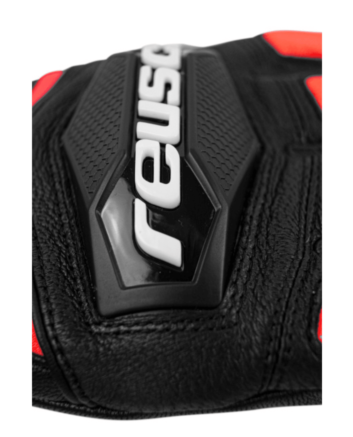 Reusch Worldcup Warrior GS Junior - Black/Silver/Fluo Red - Handskar - Alpingaraget