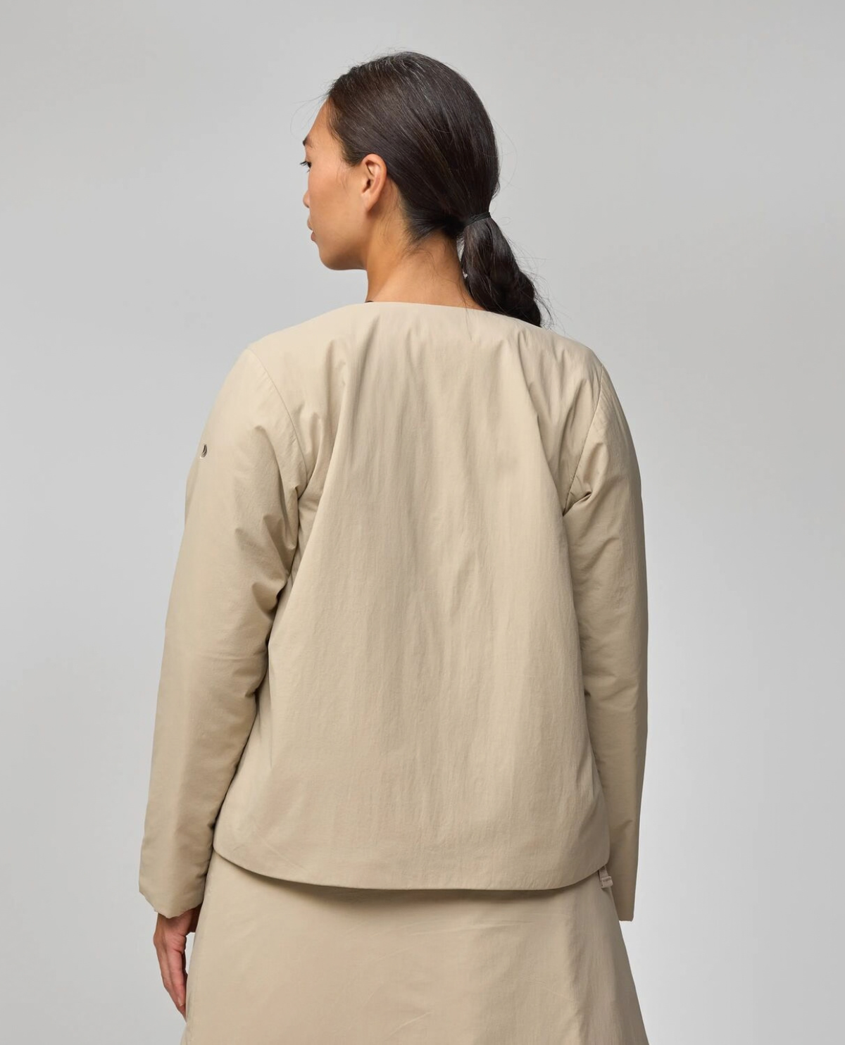 Fjällräven HC Insulated Jacket Women - Fossil - Bakifrån