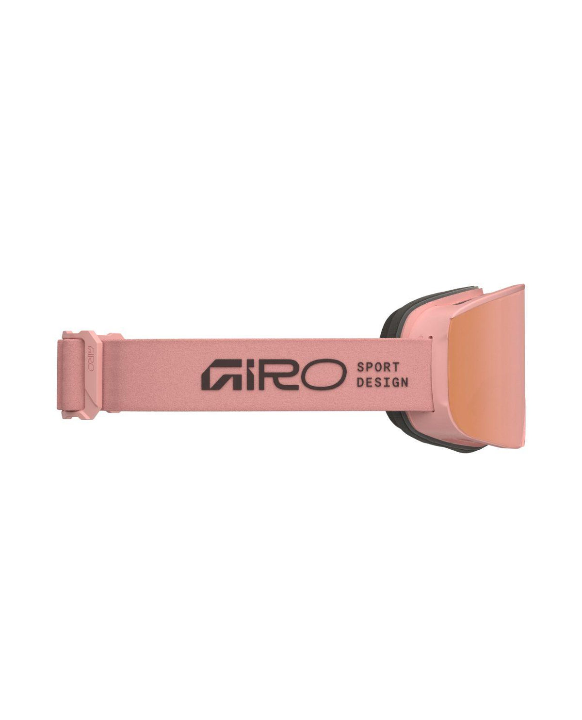 Giro Axis Petal Stacked skidglasögon med rosa band och spegellins för alpina skidåkare från Alpingaraget