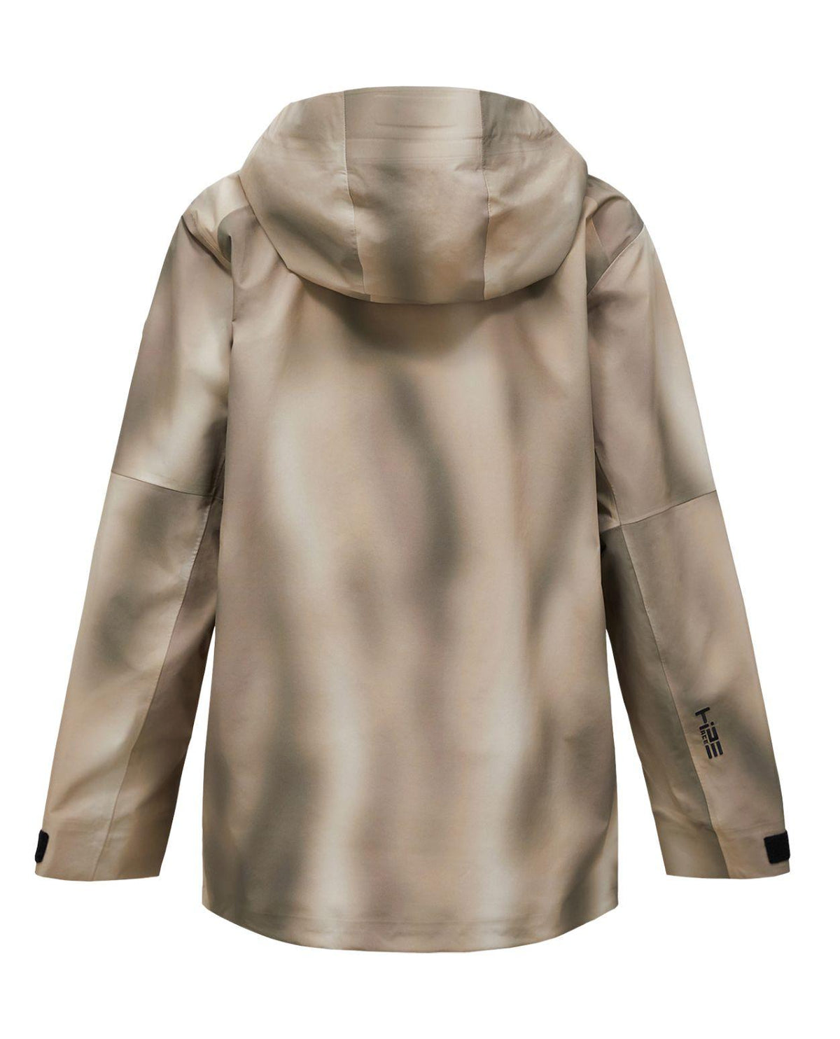 Peak Performance Edge 3L AOP Jacket Men i färg 336 Beam Fade sett bakifrån