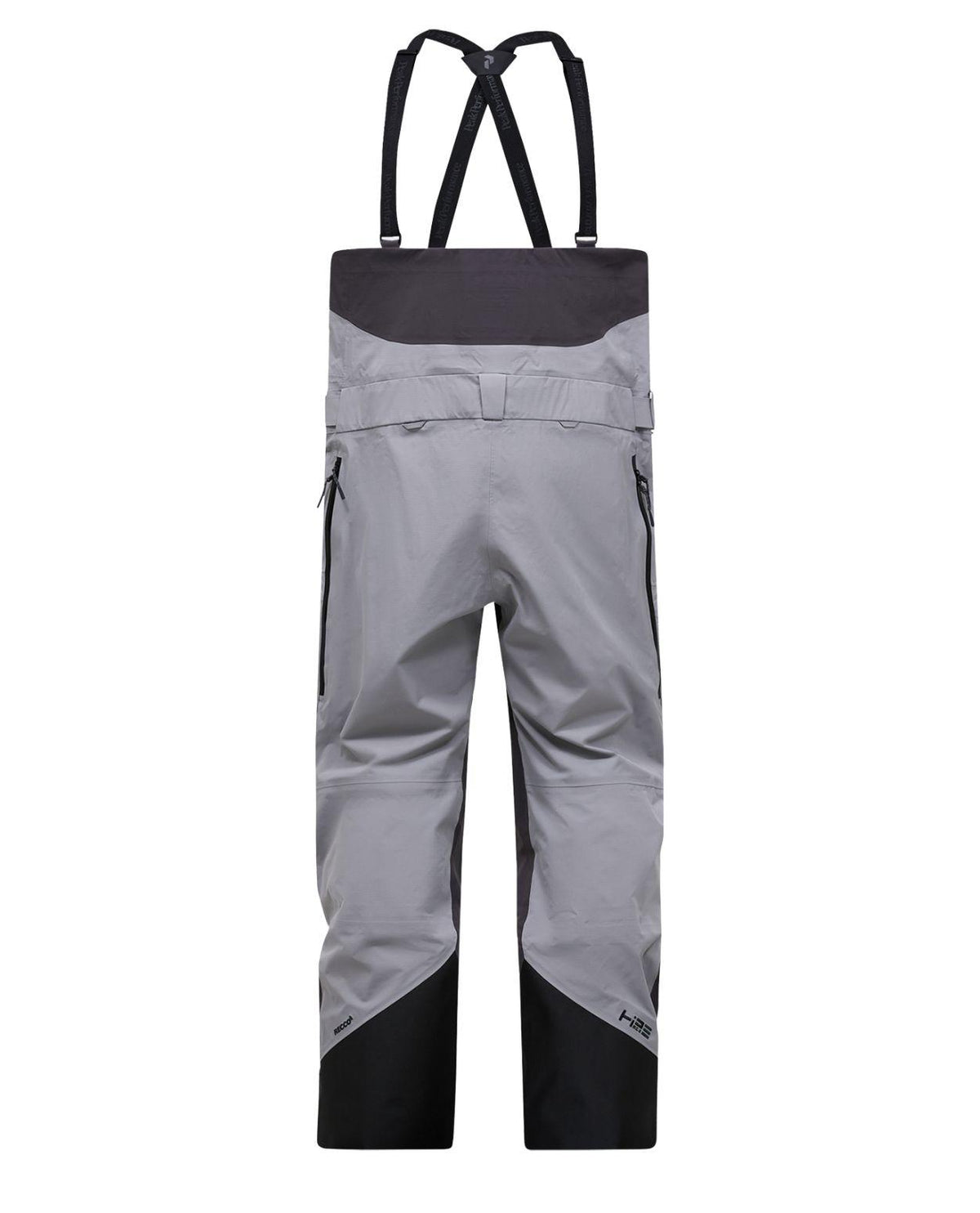 Peak Performance WeiTien Ridge Ace Ski Bib Pants Men - Motion Grey/Lt Grey bakifrån