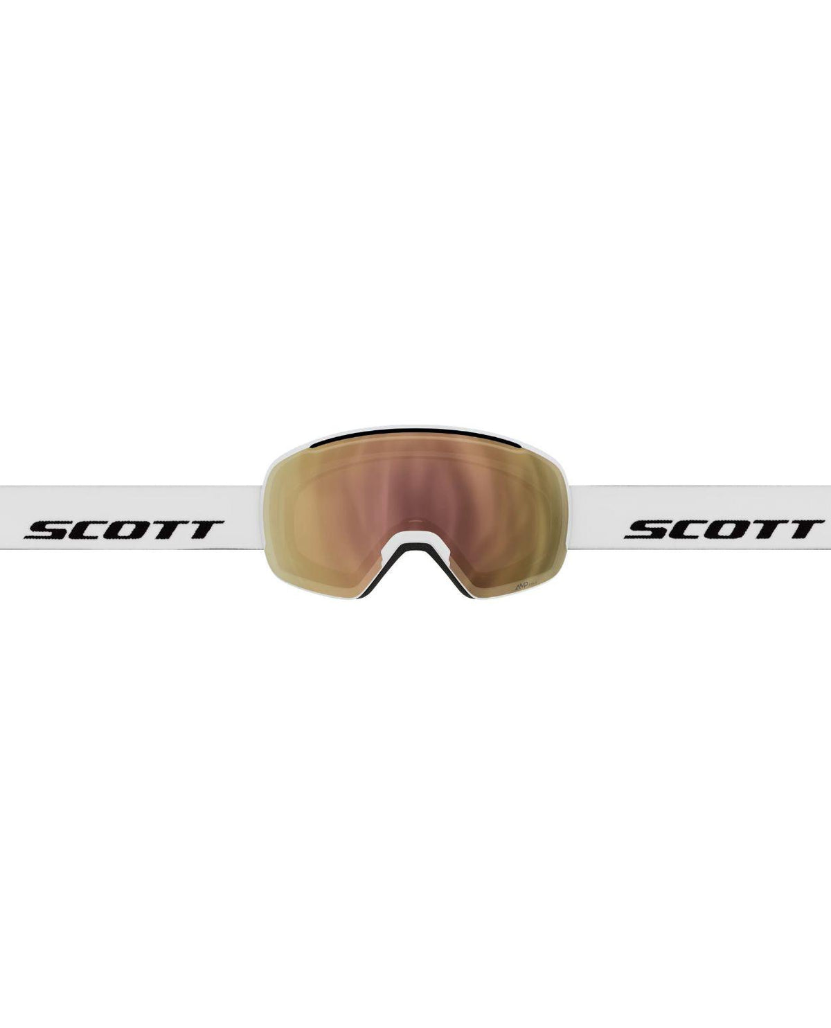 Scott Goggle Sphere OTG LS skidglasögon i vitt med spegellins för alpina skidåkare.