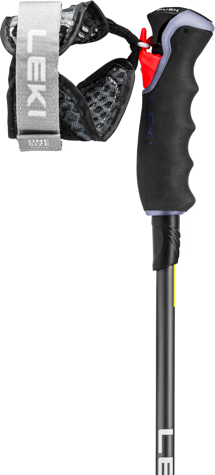 Leki Carbon 12 3D - Black / Dark Anthracite / Neon Yellow - Alpingaraget