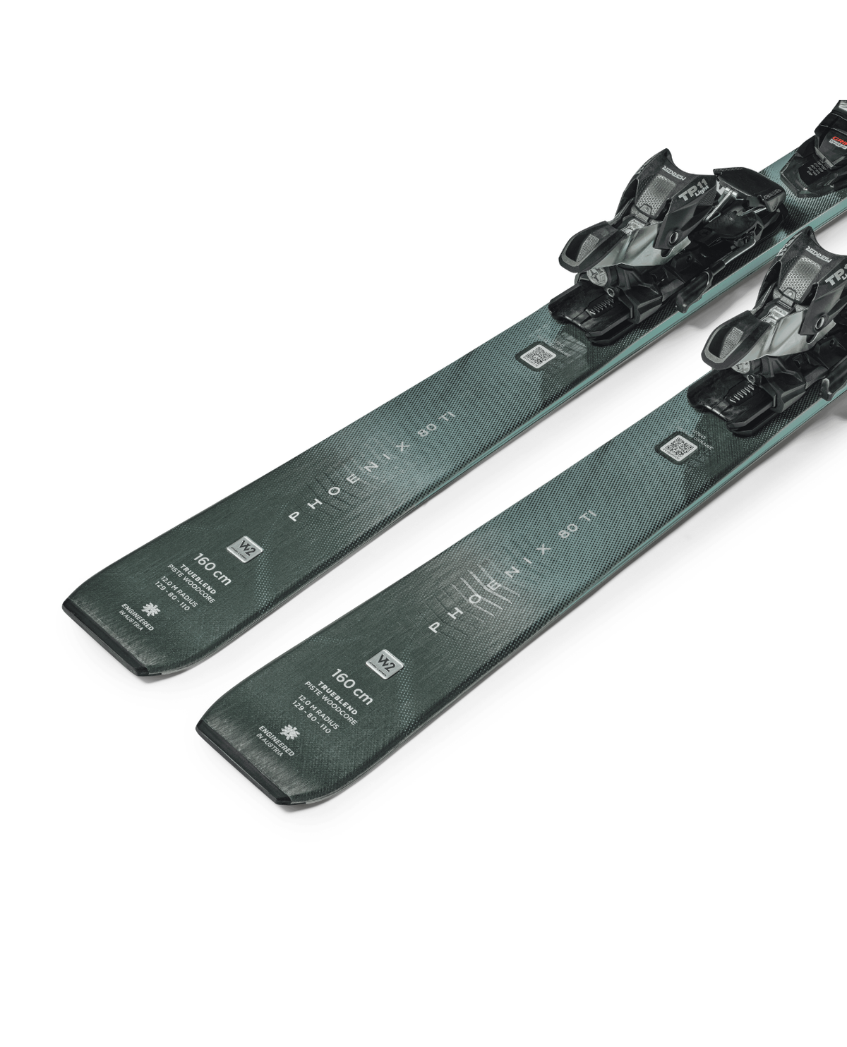 Blizzard Phoenix 80 Ti dam skidor med TP 11 Light Demo bindning i grönt utförande