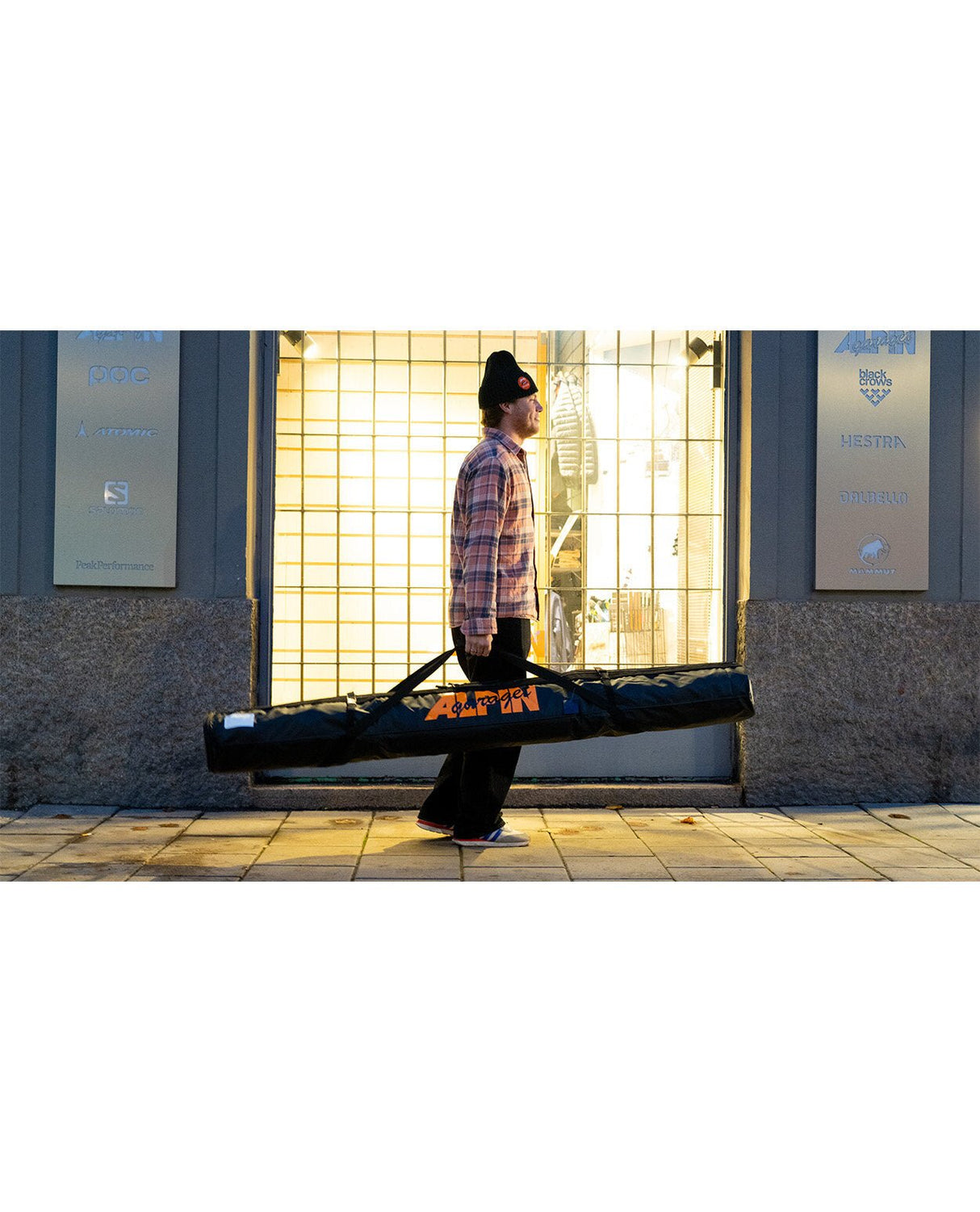 Alpingaraget Skidfodral Galon Extendable - Svart - Skidfodral - Alpingaraget