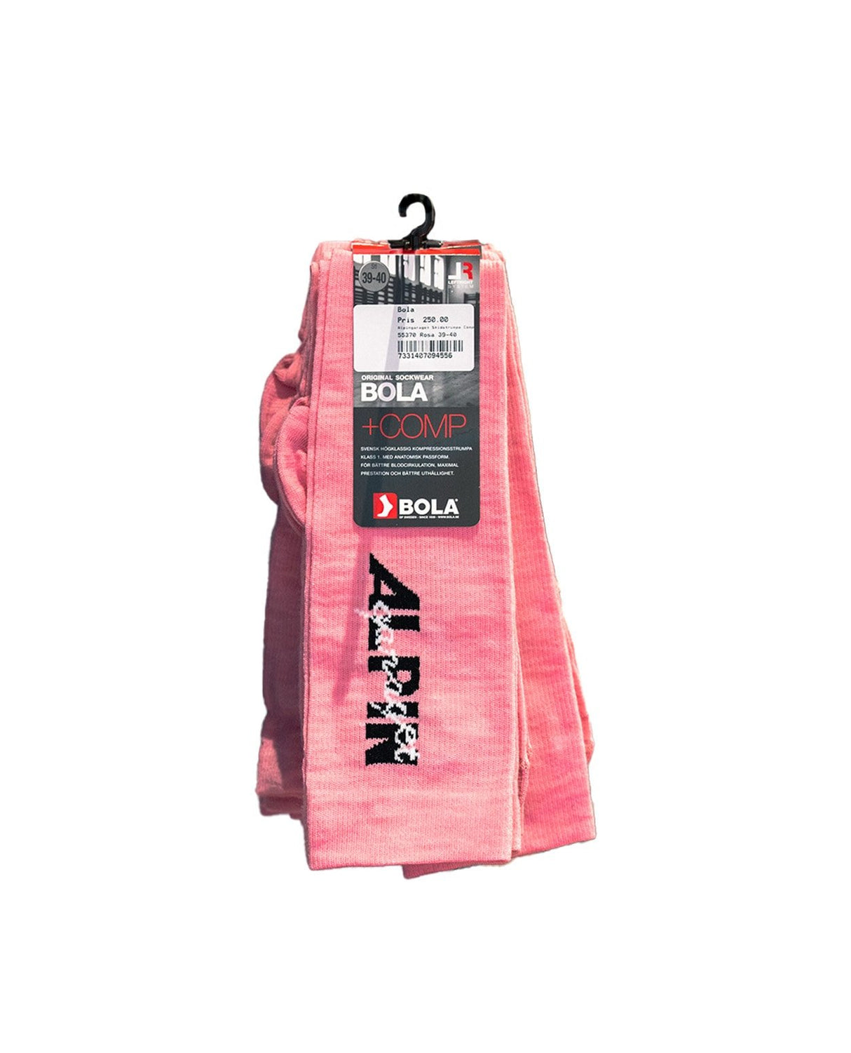 Alpingaraget Skidstrumpa Comp+ - Rosa - Strumpor - Alpingaraget