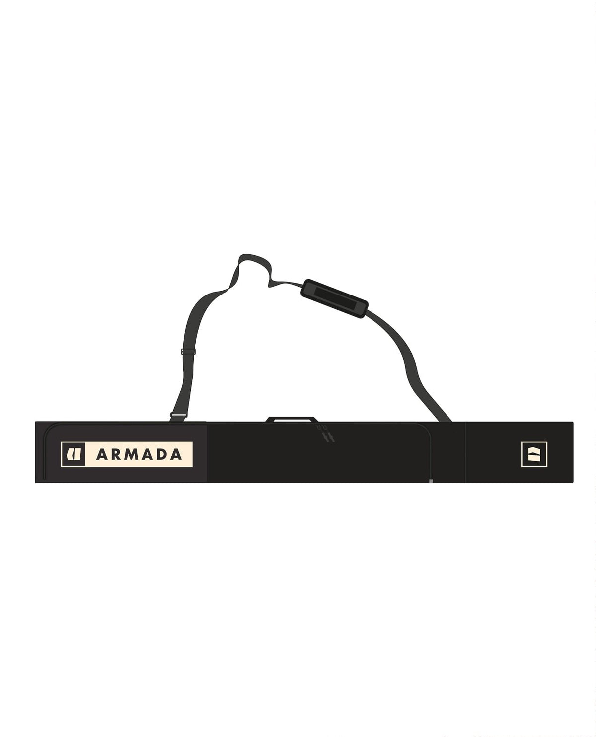 Armada Stibbs Double Ski Bag - Black Afterglow - Skidfodral - Alpingaraget