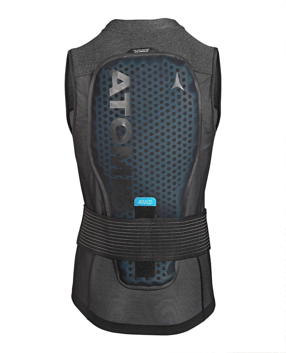 Atomic Men Live Shield Vest Amid - All Black - Ryggskydd - Alpingaraget