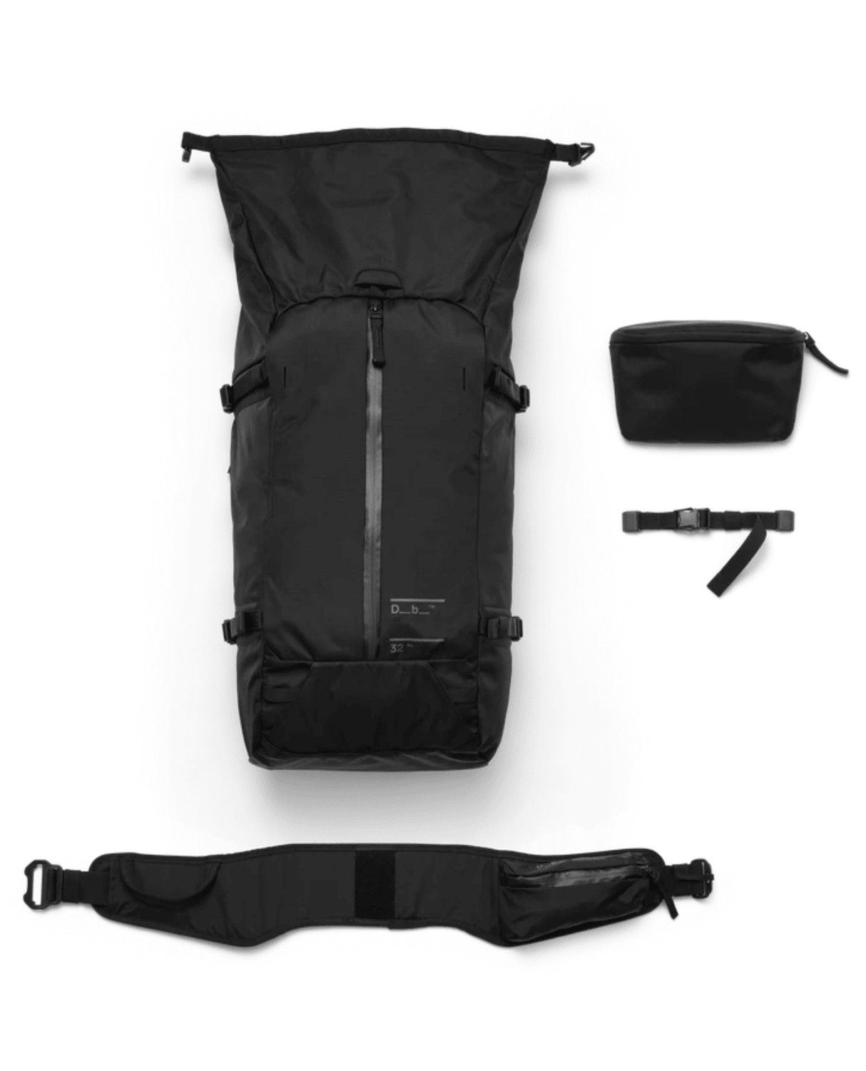 D_b_ Snow Pro Backpack 32L - Coral Flash - RyggsÀckar - Alpingaraget