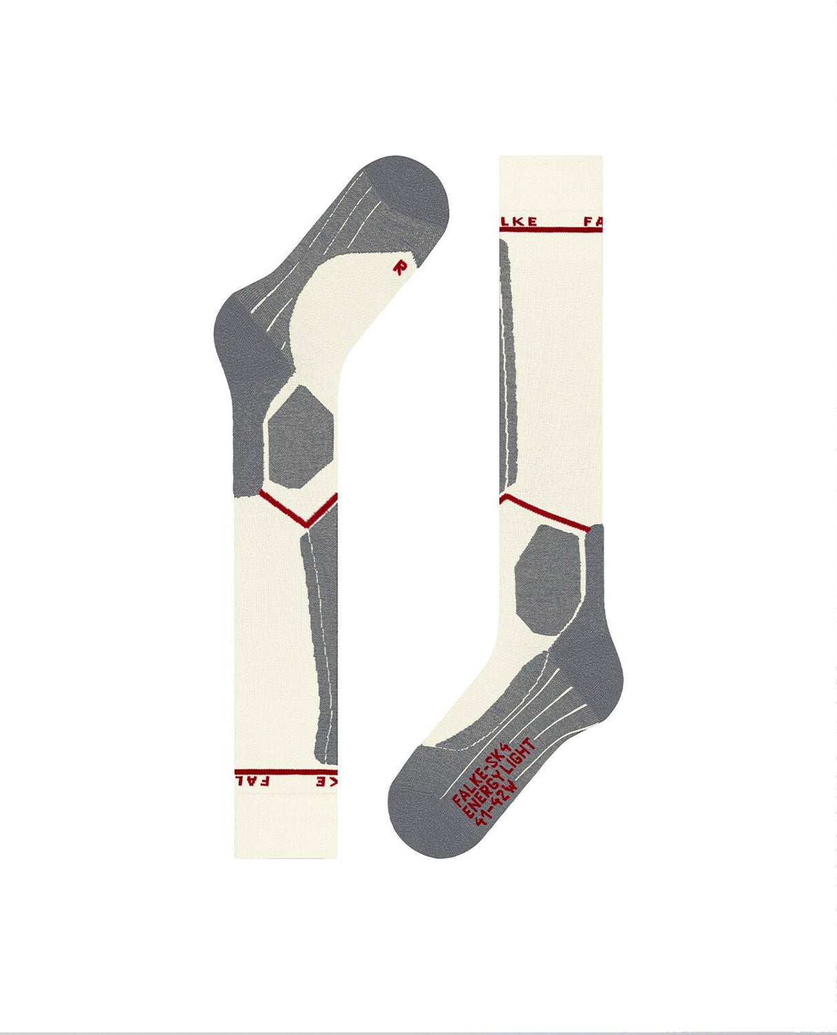 FALKE SK4 Advanced Compression Light Women Skiing Knee - high socks - Off - White - Strumpor - Alpingaraget