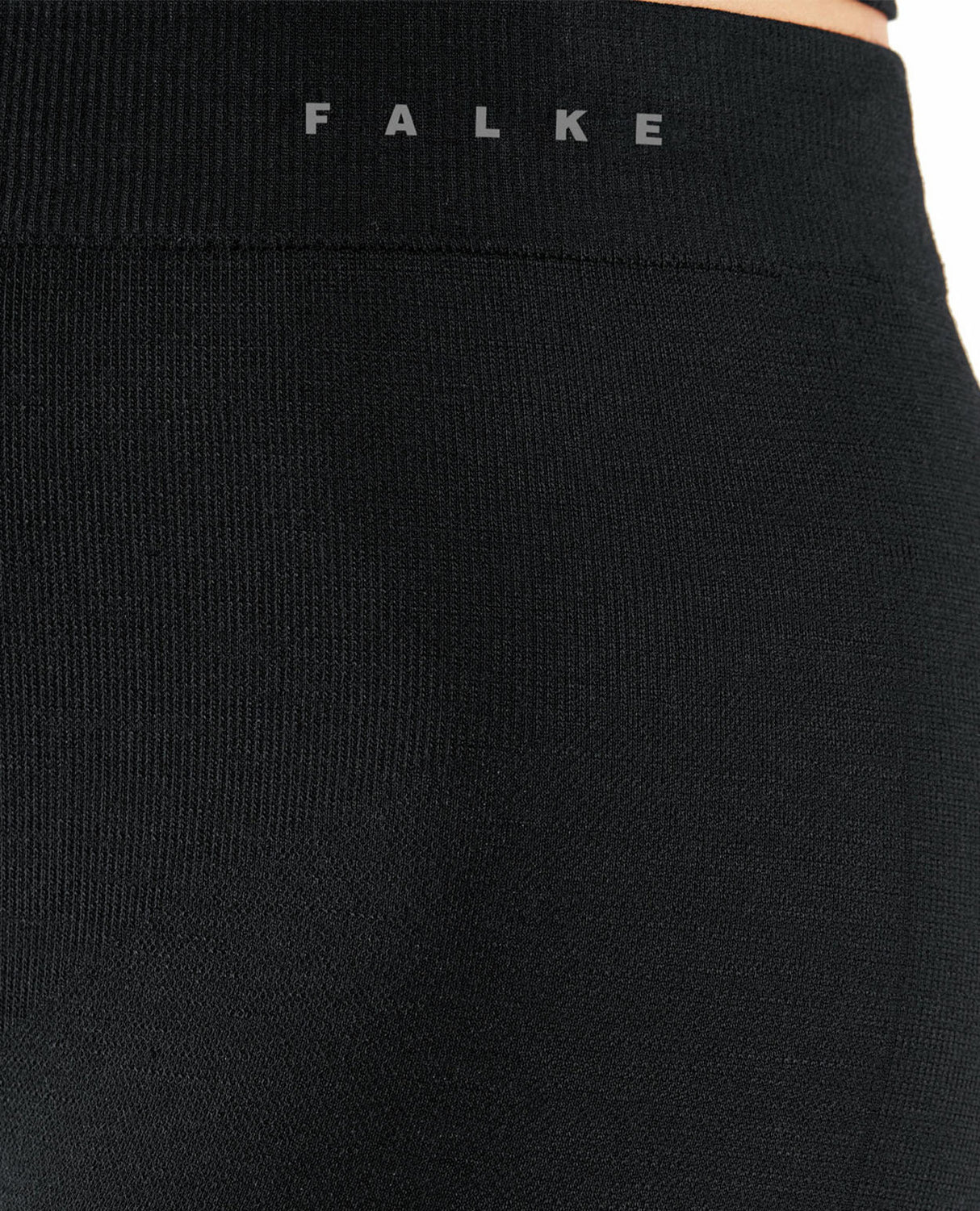FALKE Women 3/4 Tights Wool-Tech Light - Black - Alpingaraget