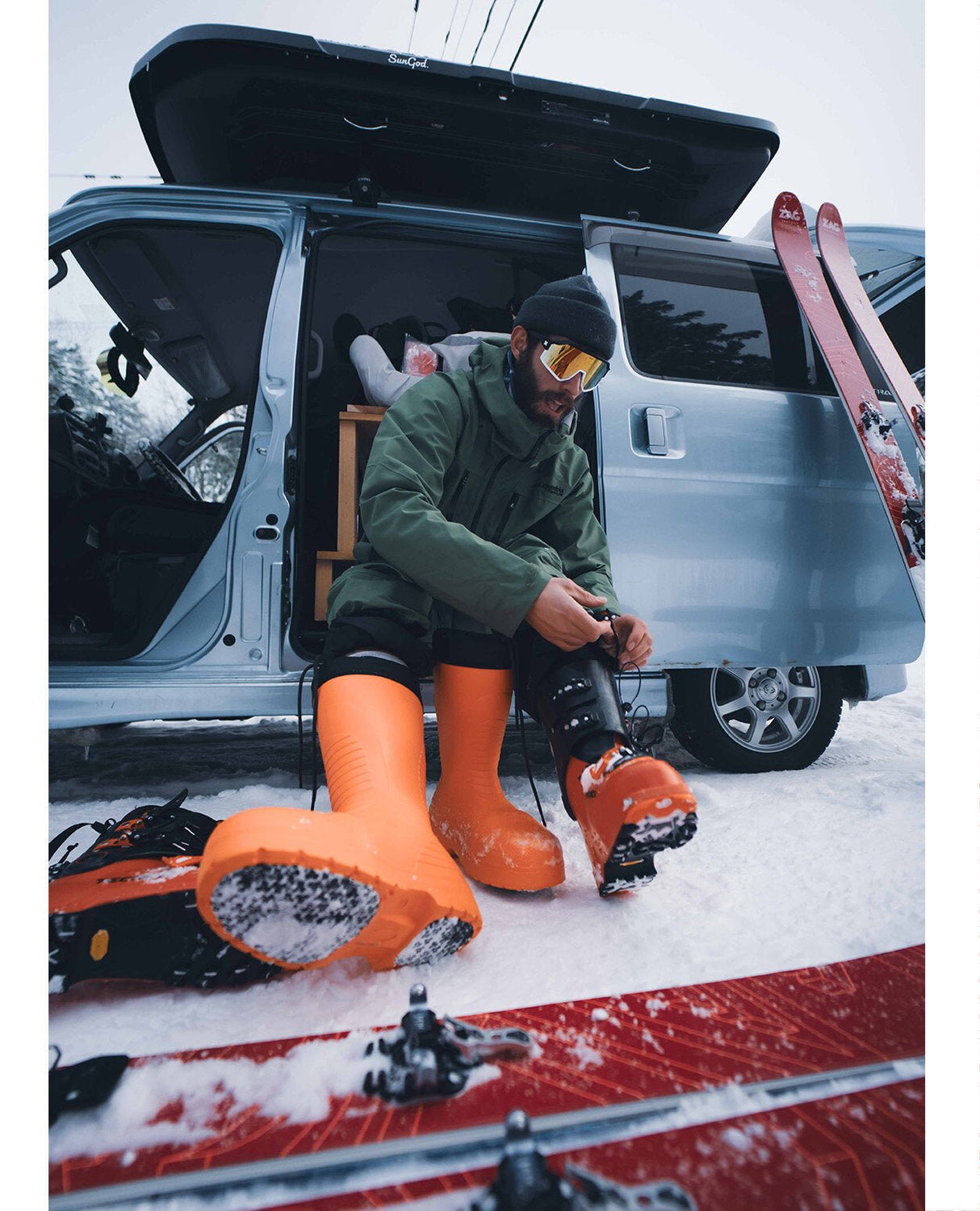 FUBUKI Niseko 3.0 - Orange - Skor - Alpingaraget