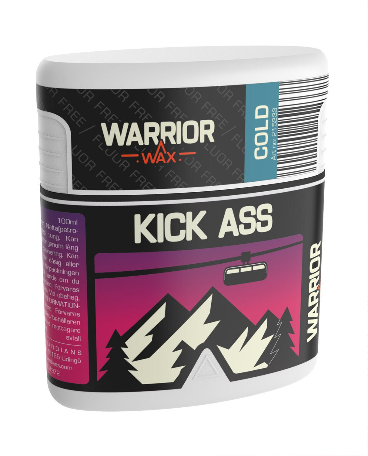 Grease Guardians Warrior Lazy Liquid Kick Ass Cold 100ml