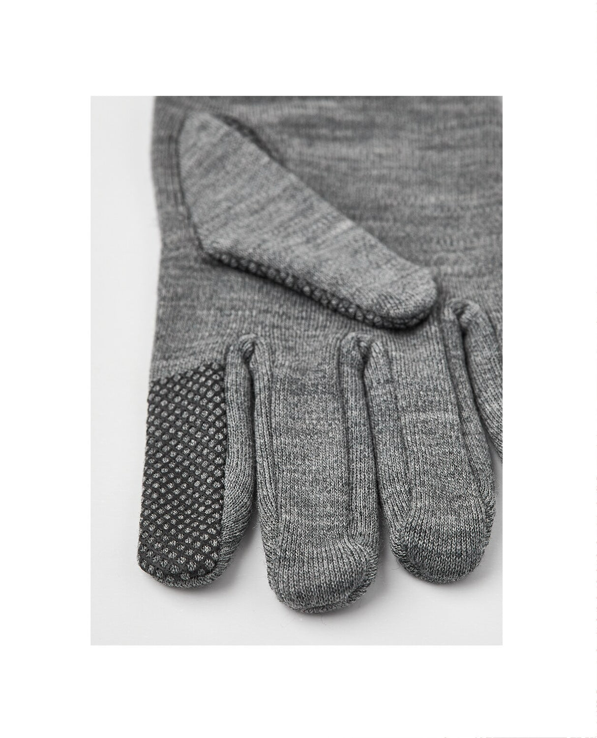 Hestra Merino Touch Point 5 Finger - Grey - Alpingaraget