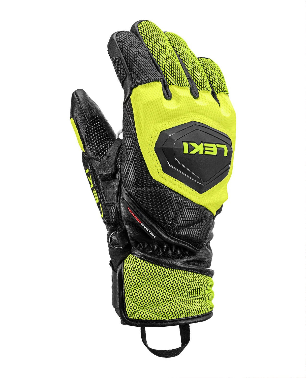 Leki WCR Venom 3D Junior - Black / Ice Lemon - Handskar - Alpingaraget