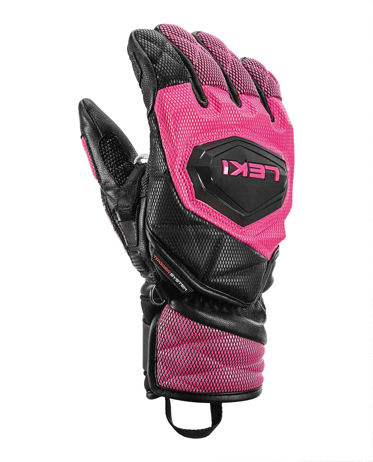 Leki WCR Venom 3D Junior - Black / Pink - Alpingaraget