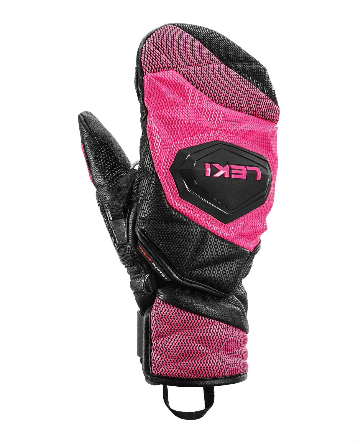 Leki WCR Venom 3D Junior Mitt - Black / Pink - Handskar - Alpingaraget