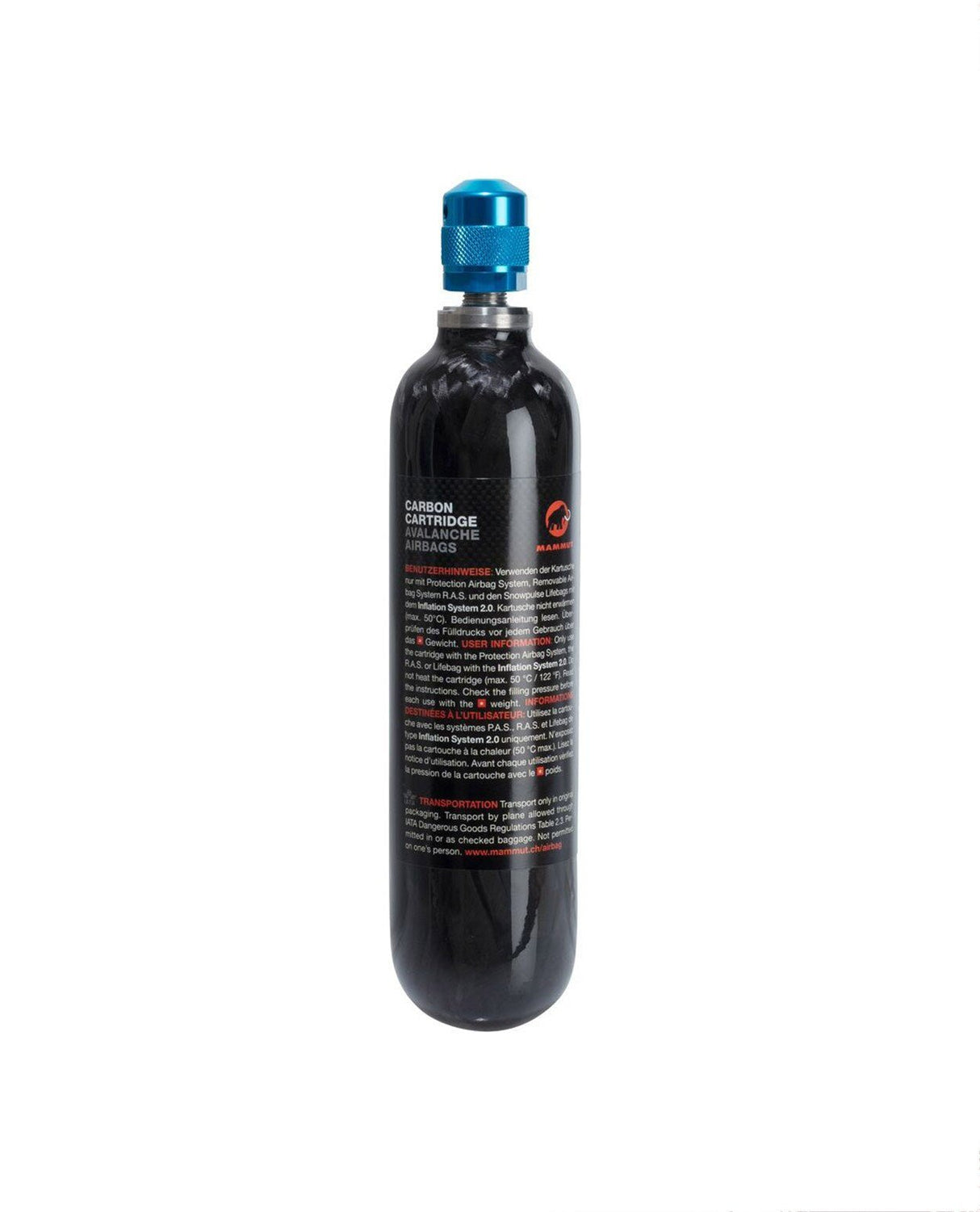 Mammut Carbon Cartridge 300 Bar Non - Refillable - Lavinryggsäckar - Alpingaraget