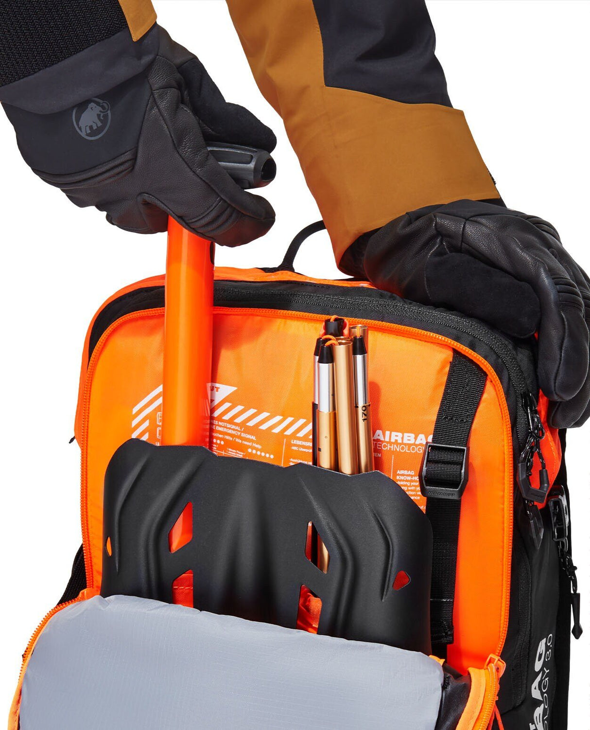 Mammut Free 22 Removable Airbag 3.0 - Black - Lavinryggsäckar - Alpingaraget