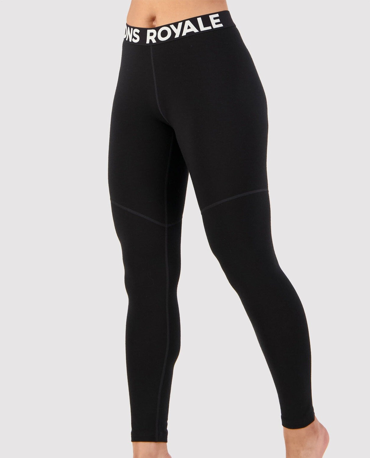 Mons Royale Women Cascade Merino Flex Legging - Black - UnderstÀll - Alpingaraget