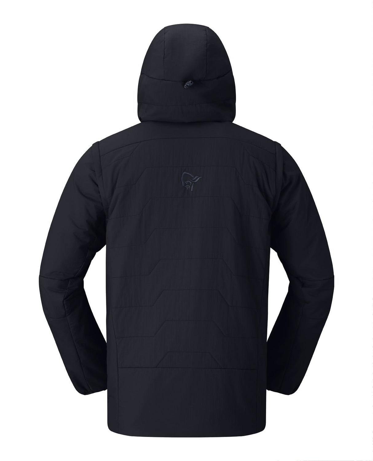 Norröna Men Møre Thermo60 Aero100 Jacket – Caviar Black - Mellanlager - Alpingaraget