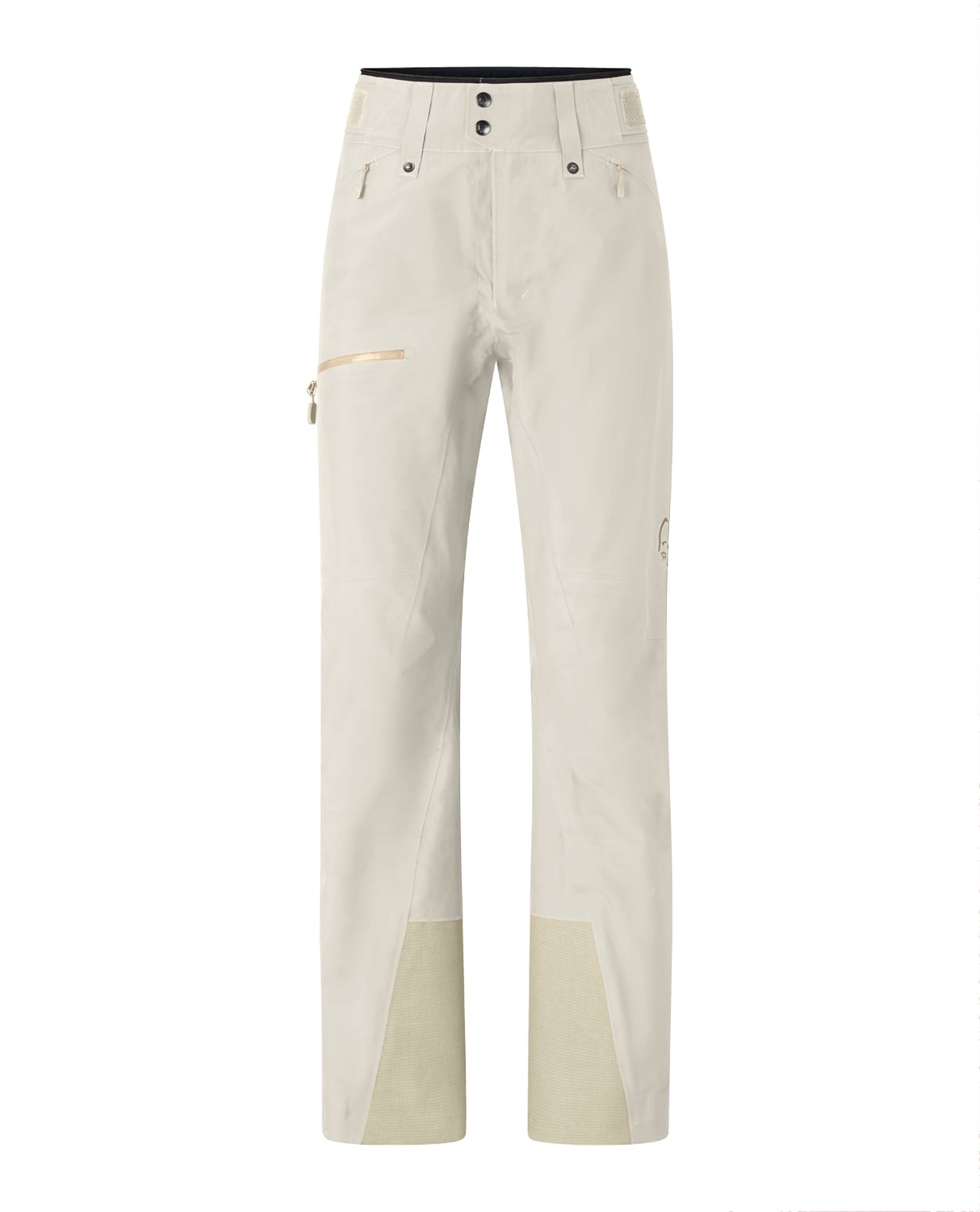 Norröna Women Lofoten Gore-Tex Pants - Oatmeal - Alpingaraget