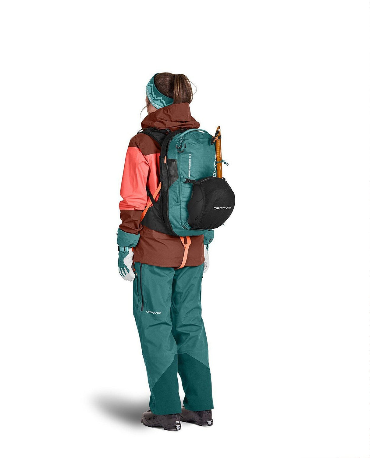 Ortovox Avabag Litric Freeride 16 S Zip - Pacific Green - Lavinryggsäckar - Alpingaraget