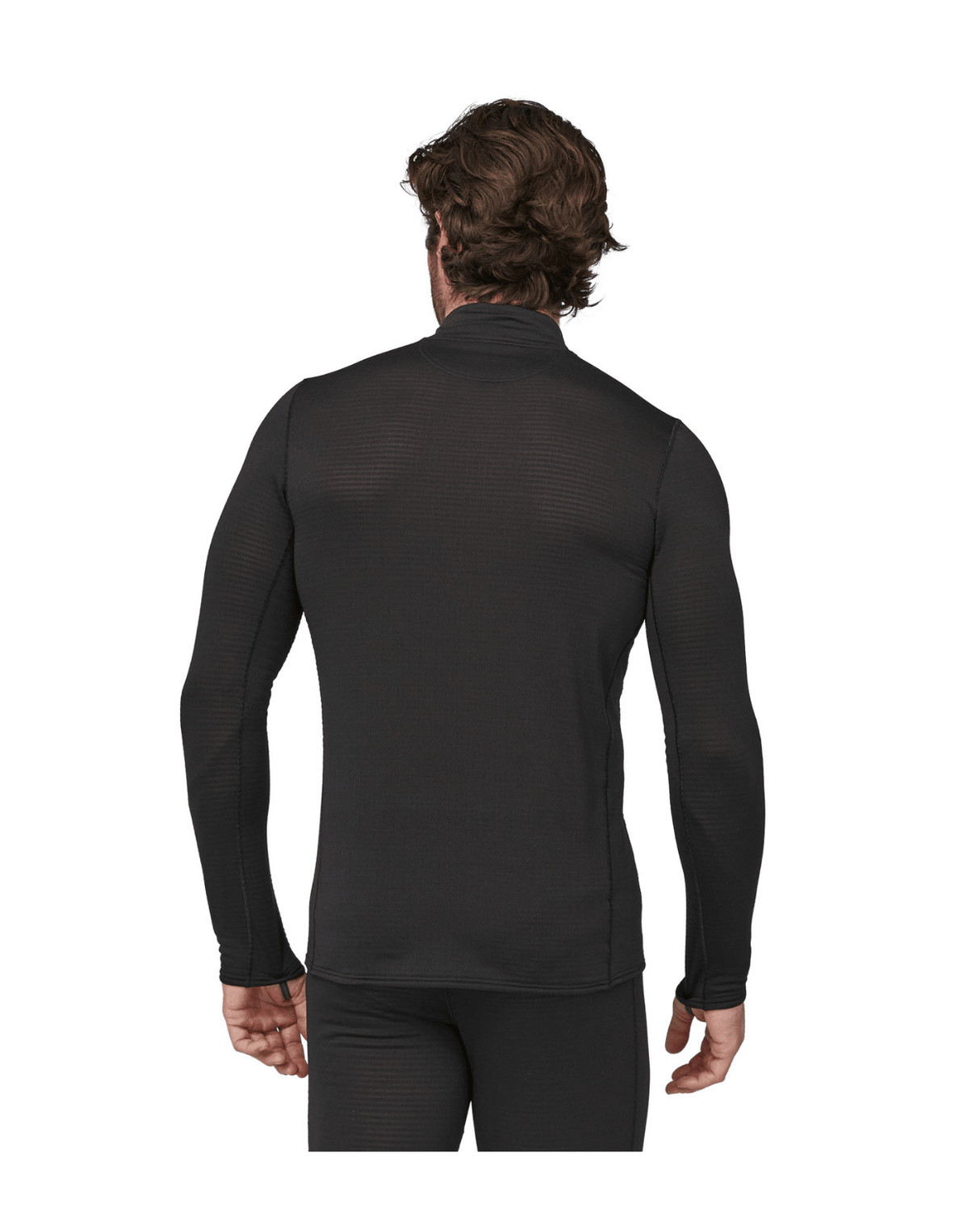 Patagonia Men Cap TW Zip Neck - Black - Mellanlager - Alpingaraget