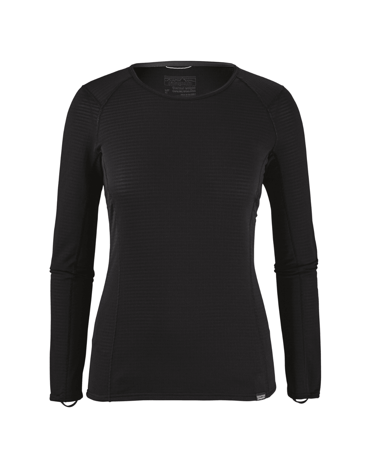 Patagonia Women Cap TW Crew - Black - Mellanlager - Alpingaraget