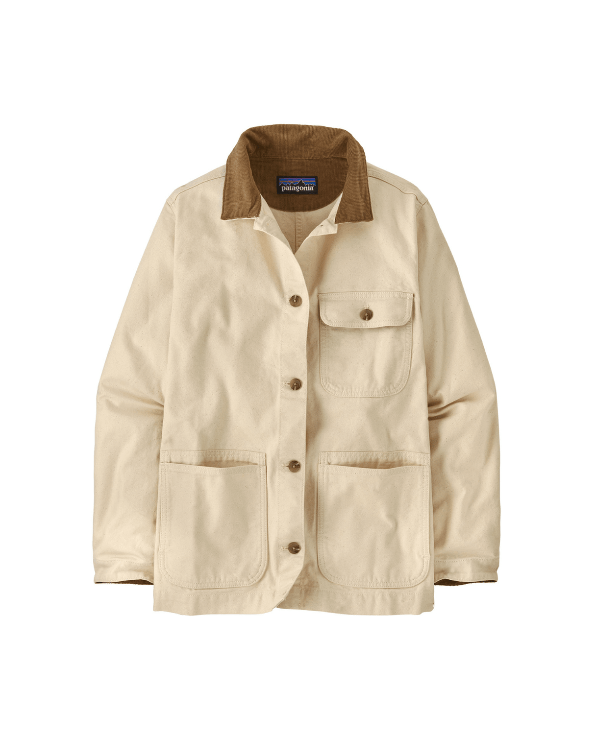 Patagonia Women Point Reyes Canvas Coat - Undyed Natural - Ăverdelar - Alpingaraget