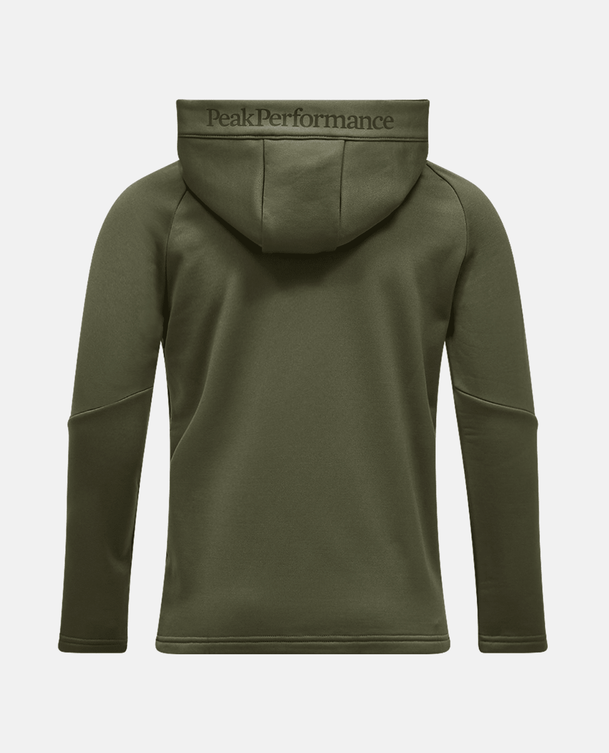 Peak Performance Junior Rider Essentials Zip Hood - Pine Needle - Mellanlager - Alpingaraget