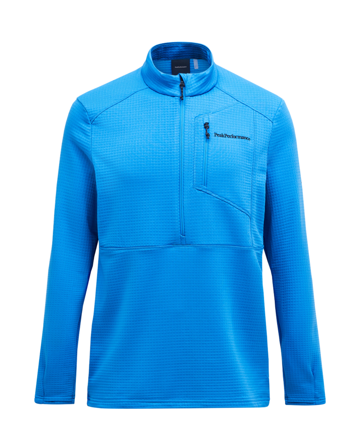 Peak Performance Men Trail Polartec Half Zip - Azure Ascent Alpingaraget