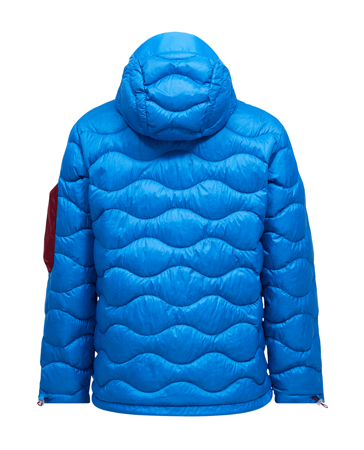 Peak Performance Men Helium Utility Down Hood - Azure Ascent / Mountain Mist - Skidjackor - Alpingaraget