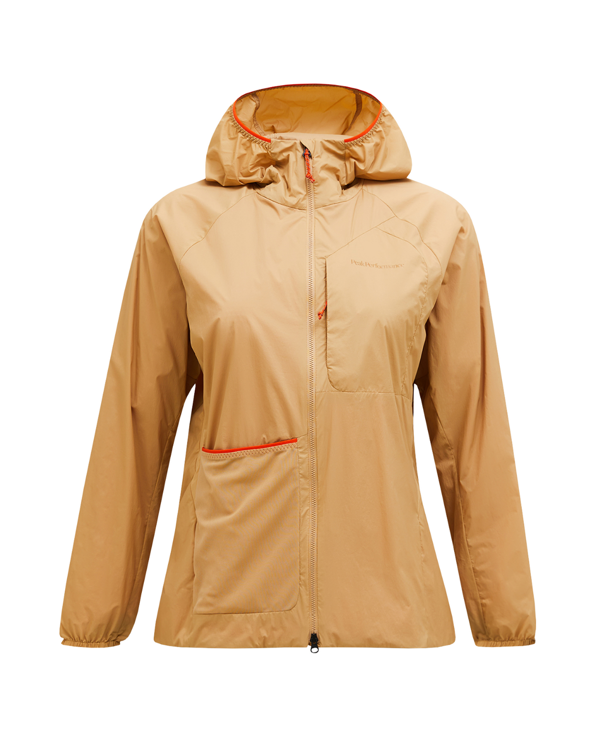 Peak Performance Women Freelight Alpha Jacket - Sierra Sand / Solar Burst Alpingaraget