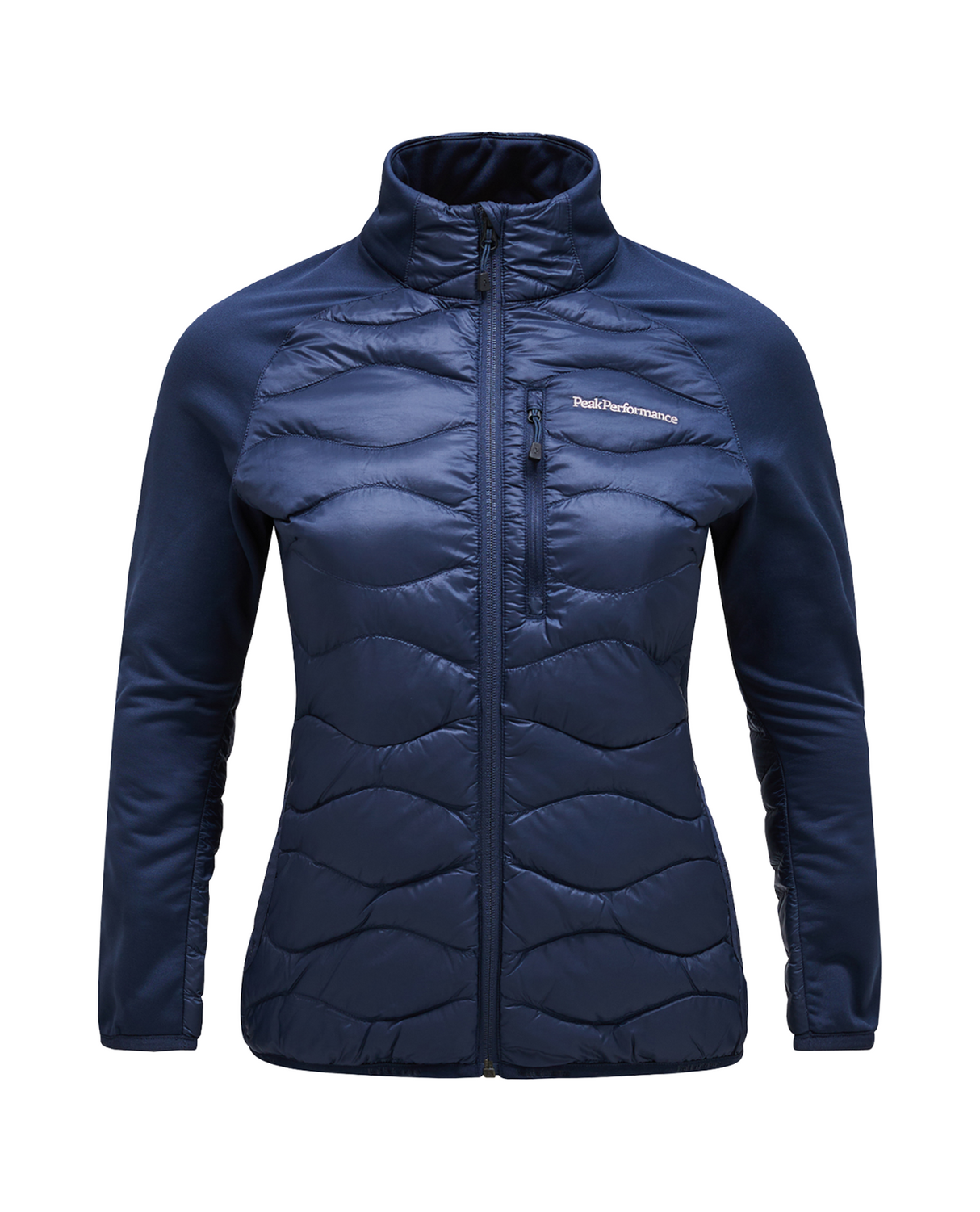 Peak Performance Women Helium Down Hybrid Jacket - Blue Shadow Alpingaraget