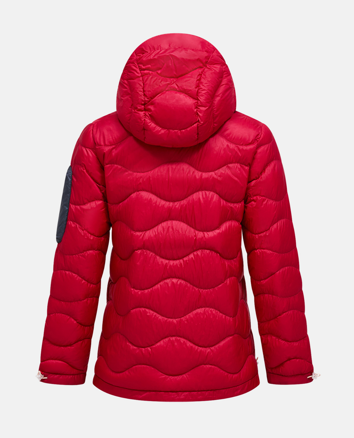 Peak Performance Women Helium Utility Down Hood - Tech Burgundy / Peach Fuzz Alpingaraget