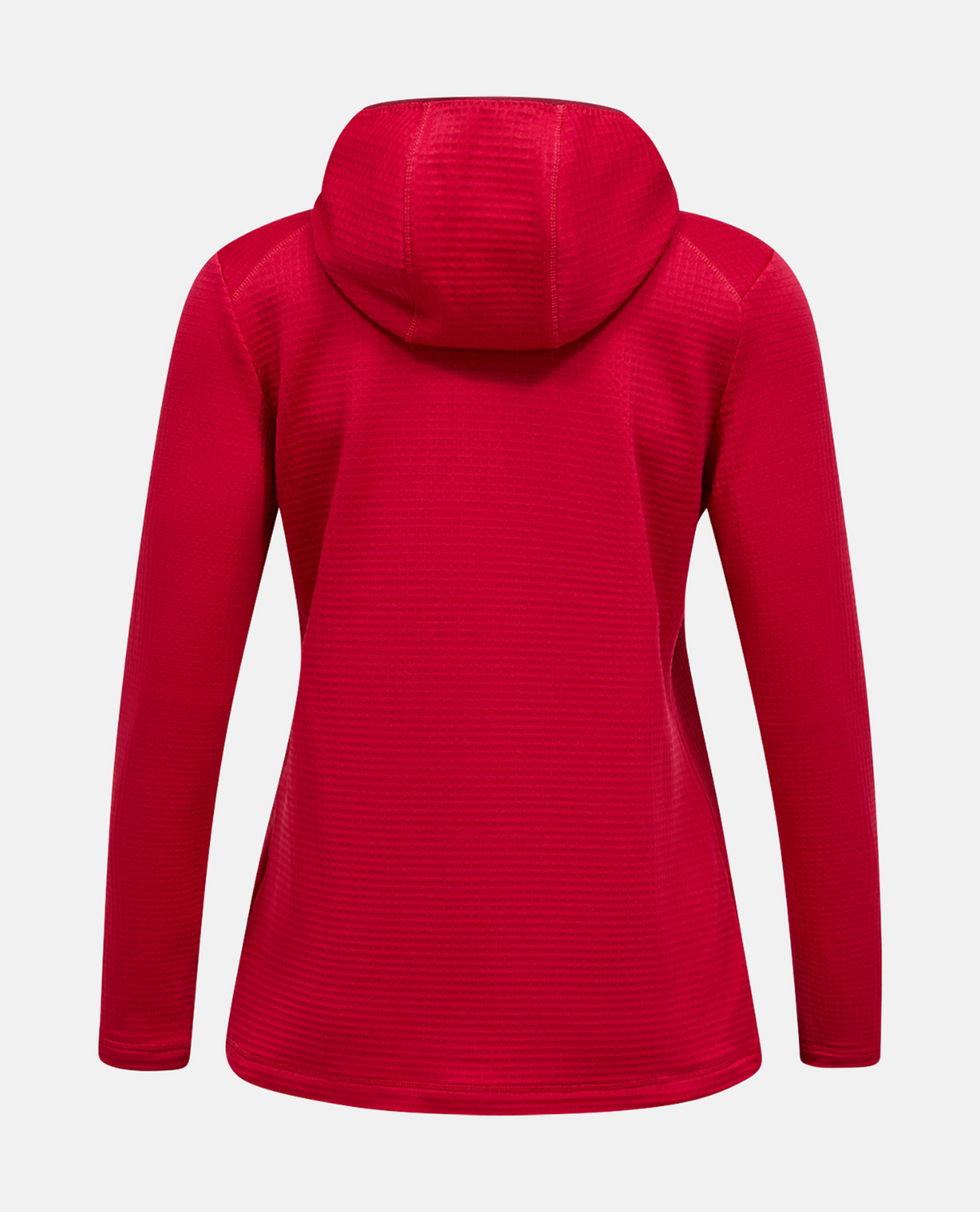 Peak Performance Women Trail Polartec Zip Hood - Tech Burgundy Alpingaraget