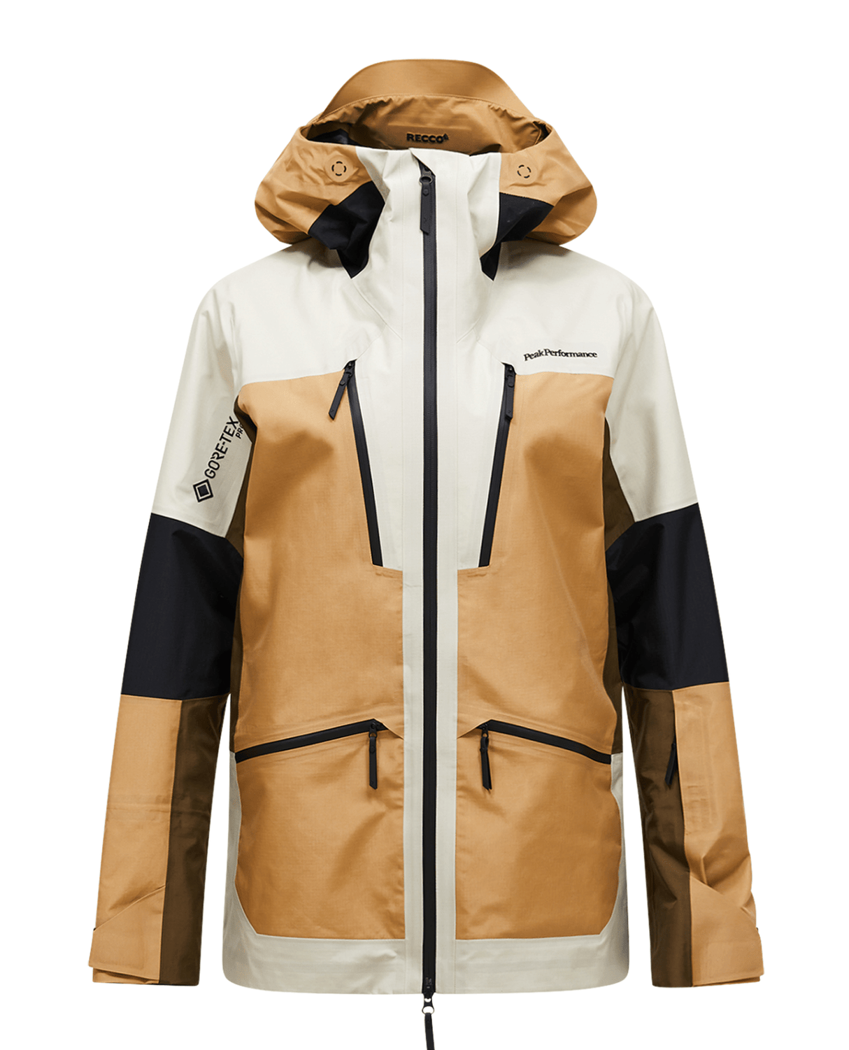 Peak Performance Women Vertical Gore - Tex Pro Jacket - Sand Fog / Sierra Sand - Skidjackor - Alpingaraget