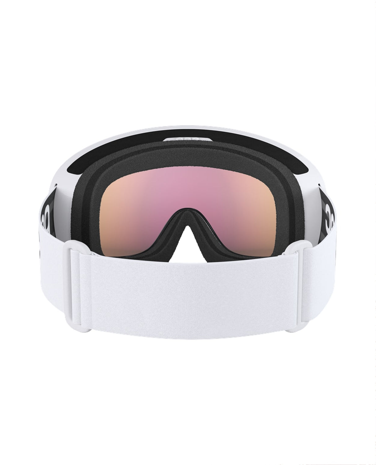 POC Fovea - Hydrogen White/Partly Sunny Orange