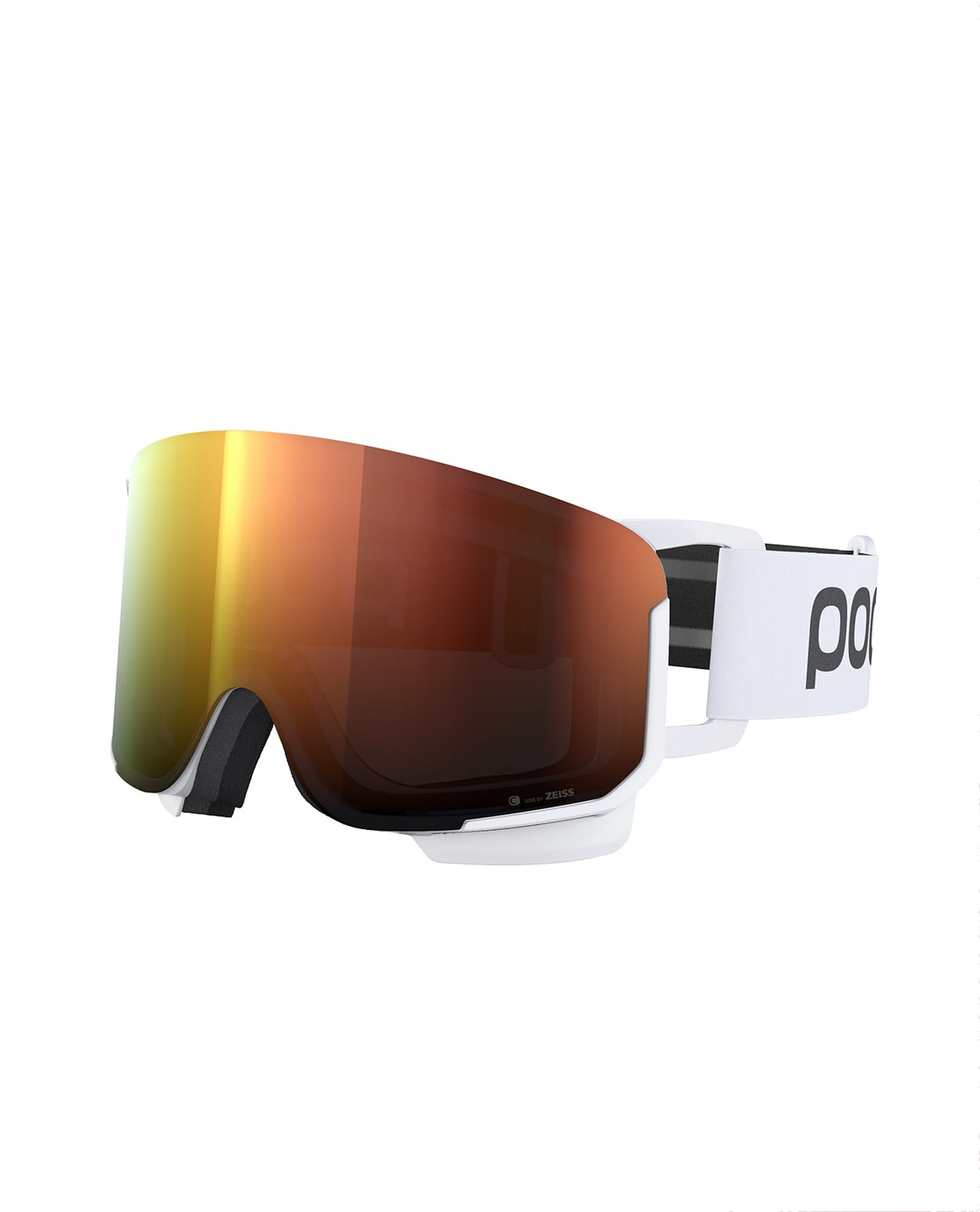 POC Nexal - Hydrogen White/Partly Sunny Orange