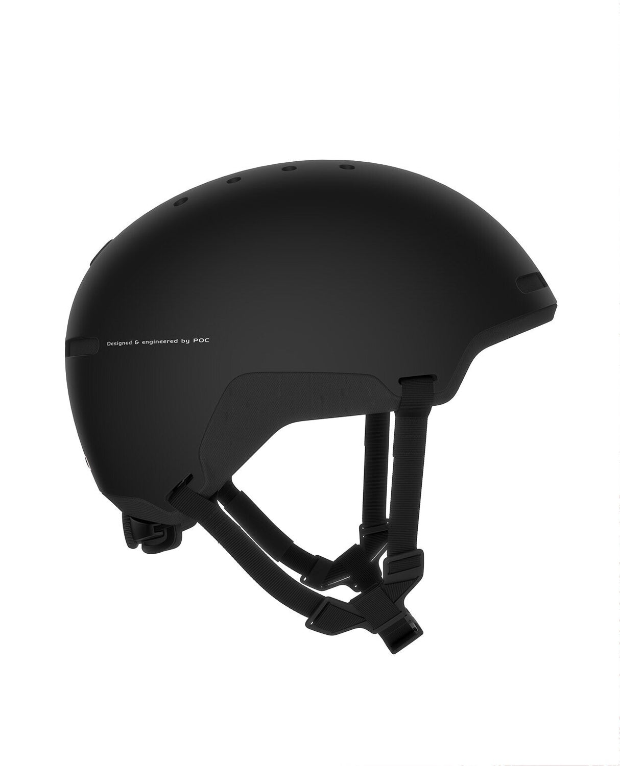 POC Calyx - Uranium Black Matt. Packbar hjälm med 360° justeringssystem, finns i storlek XS-S, M-L, XL-XXL. - Alpingaraget