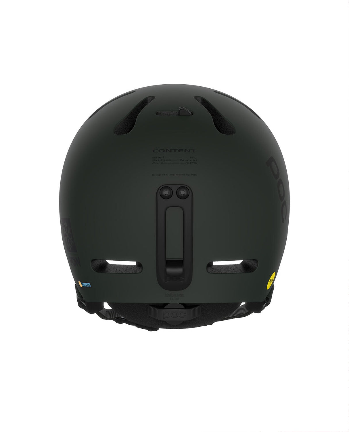 POC Fornix Mips Pow JJ - Bismuth Green Matt - Alpingaraget