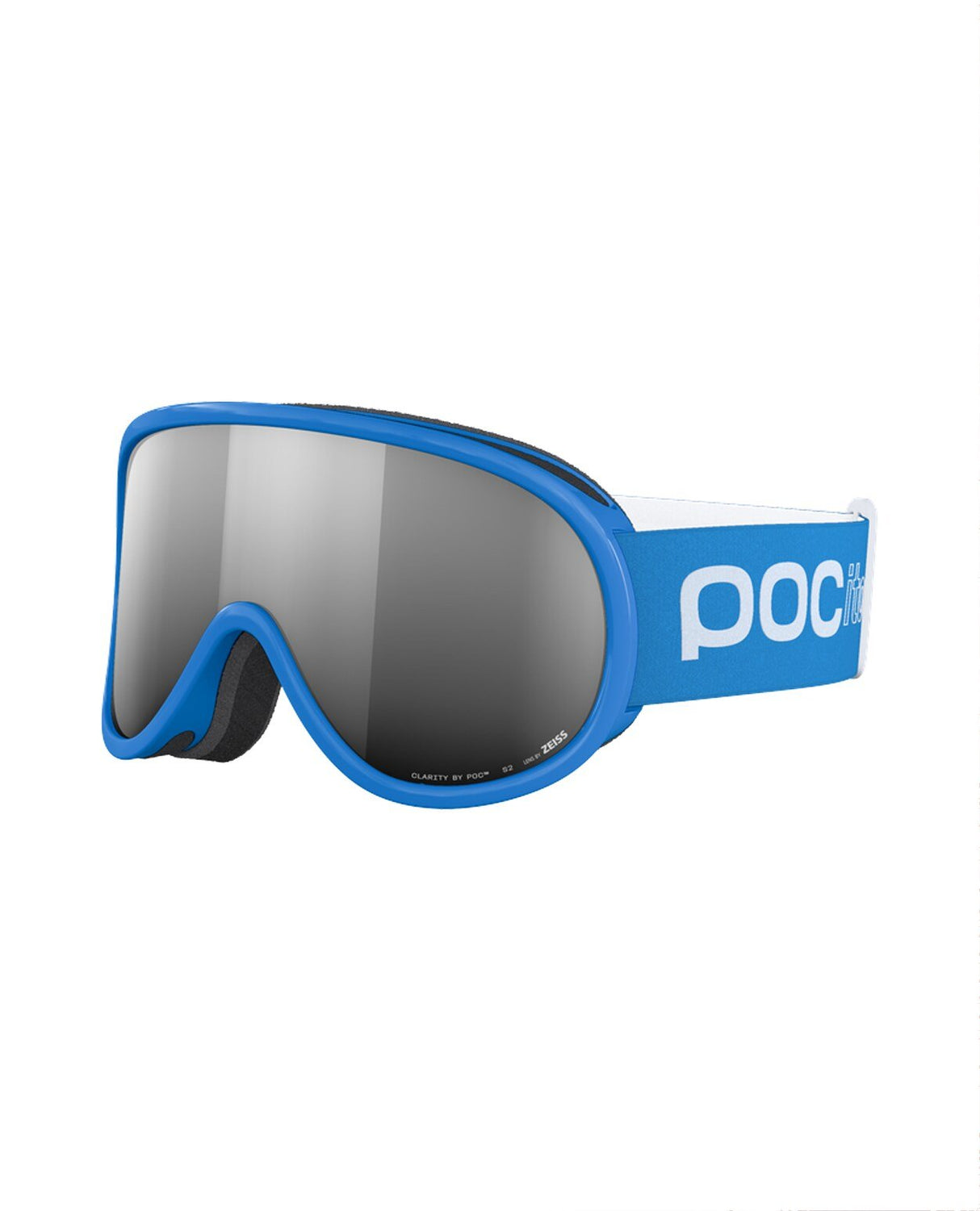 POC POCito Retina - Fluorescent Blue/Partly Sunny Silver - Juniorgoggles - Alpingaraget