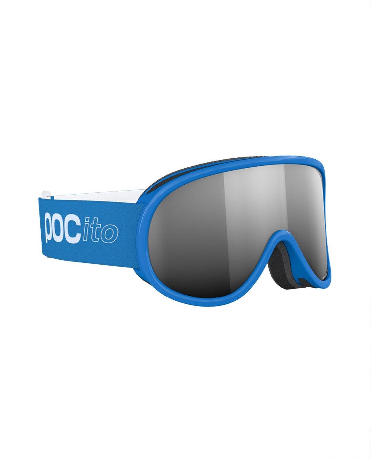 POC POCito Retina - Fluorescent Blue/Partly Sunny Silver - Juniorgoggles - Alpingaraget