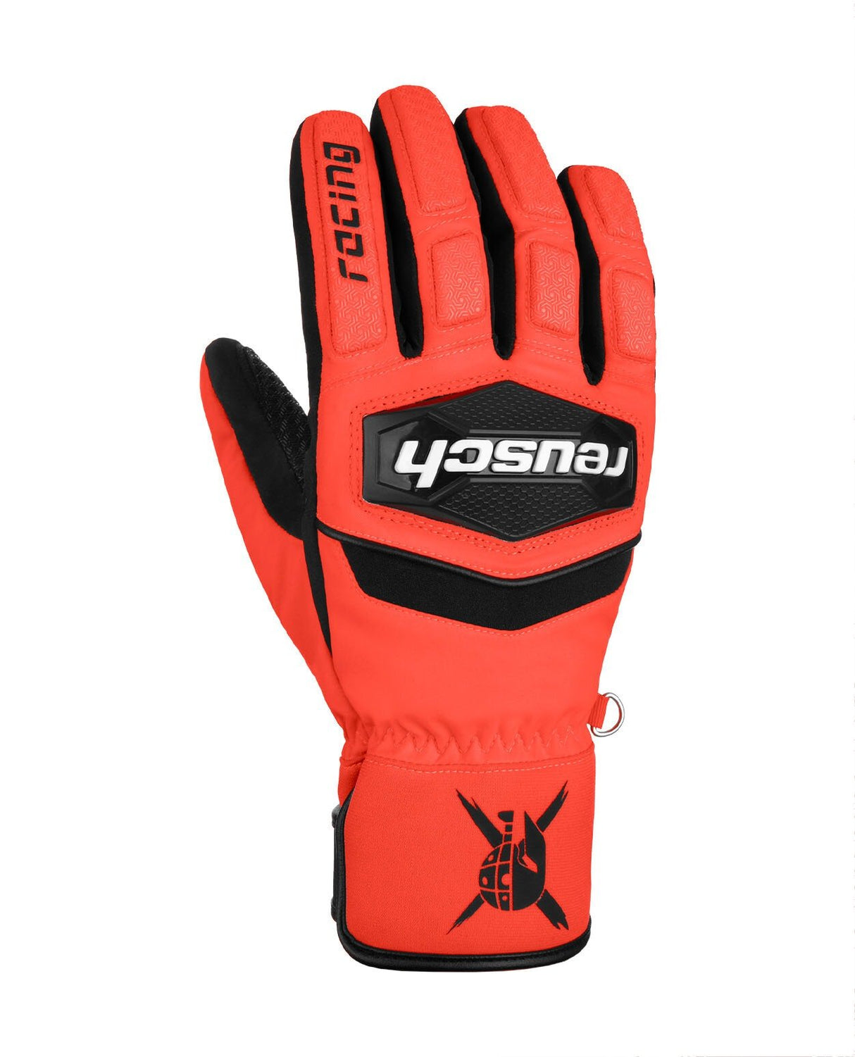 Reusch Worldcup Warrior R - TEX® XT Junior - Black Fluo Red - Handskar - Alpingaraget