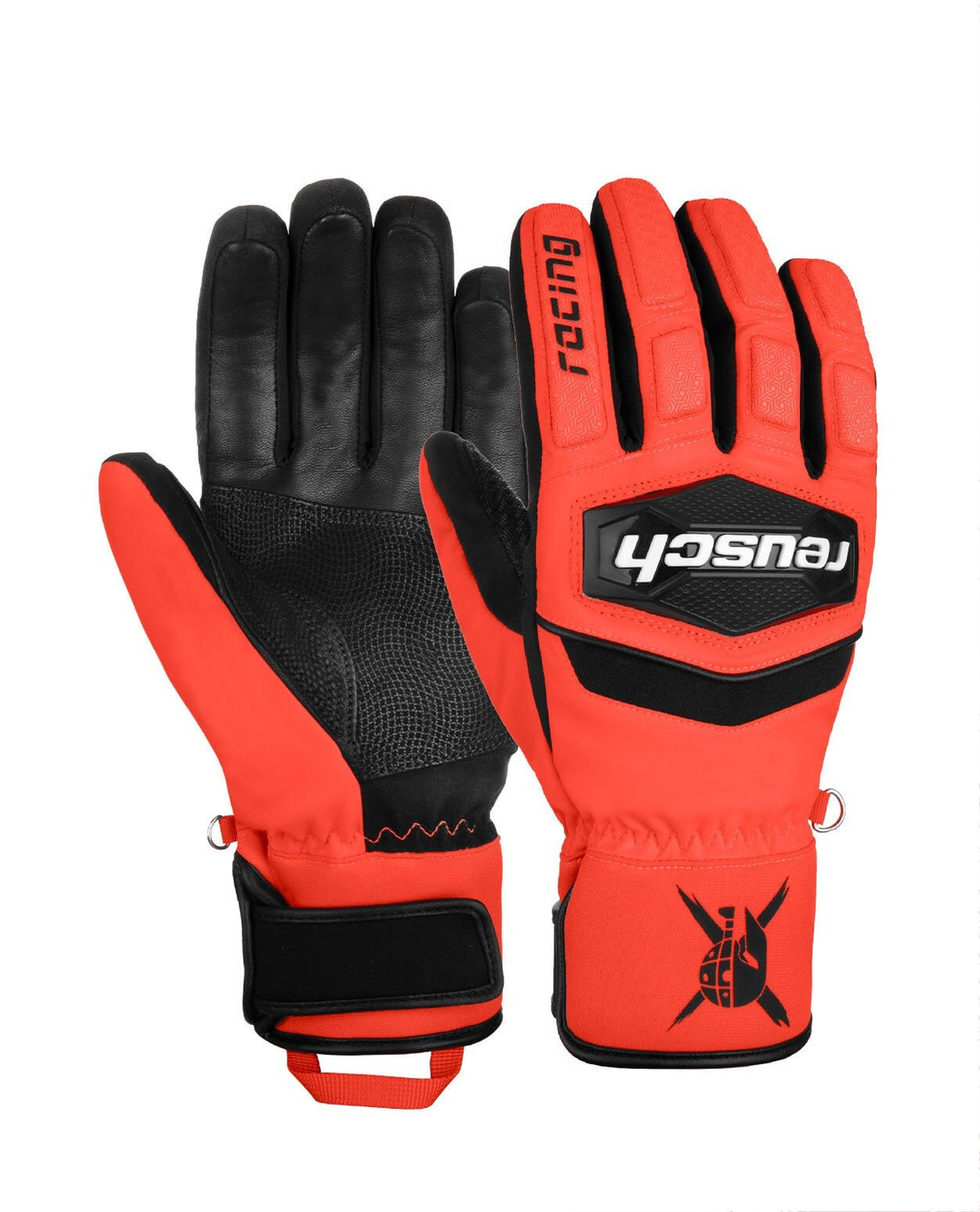 Reusch Worldcup Warrior R - TEX® XT Junior - Black Fluo Red - Handskar - Alpingaraget