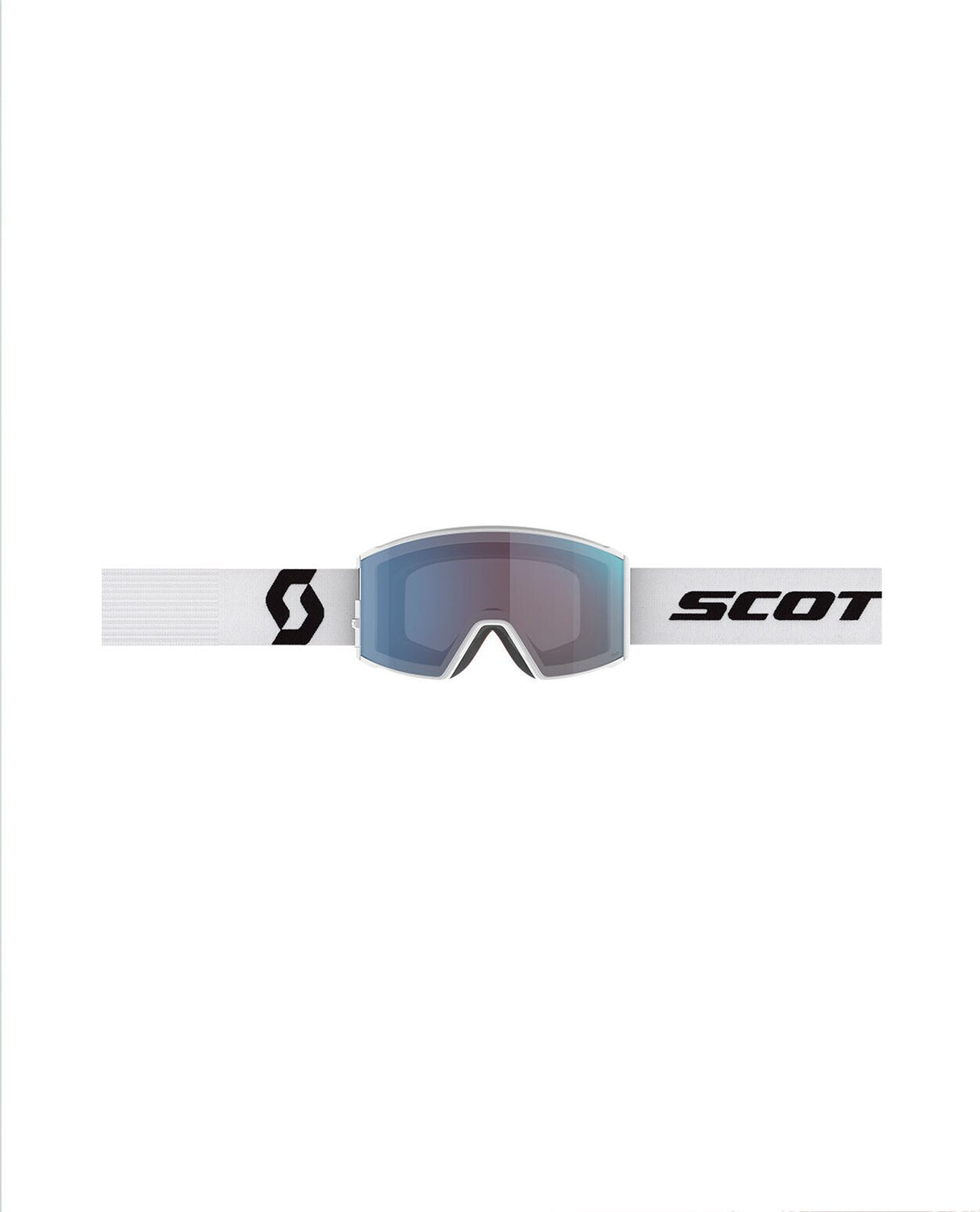 Scott React - Mineral White Black/Enhancer Blue Chrome +extra li