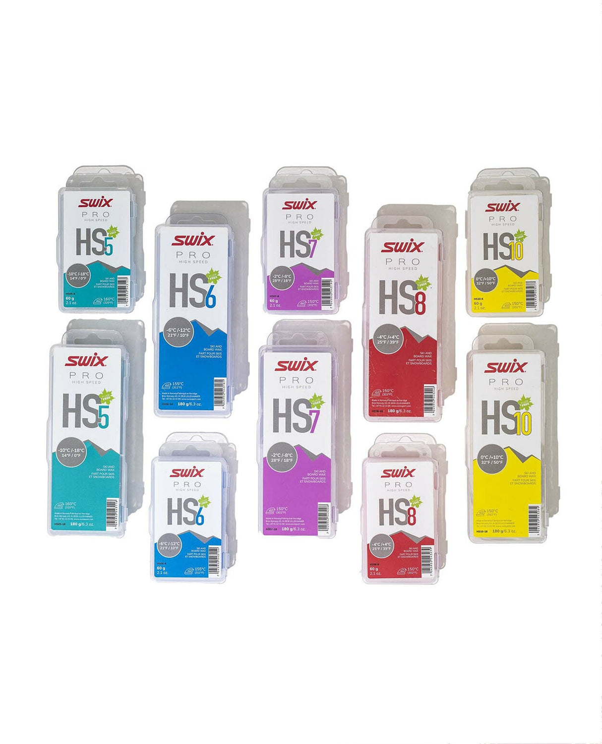 Swix HS5 Turquoise, -10°C/-18°C, 60g