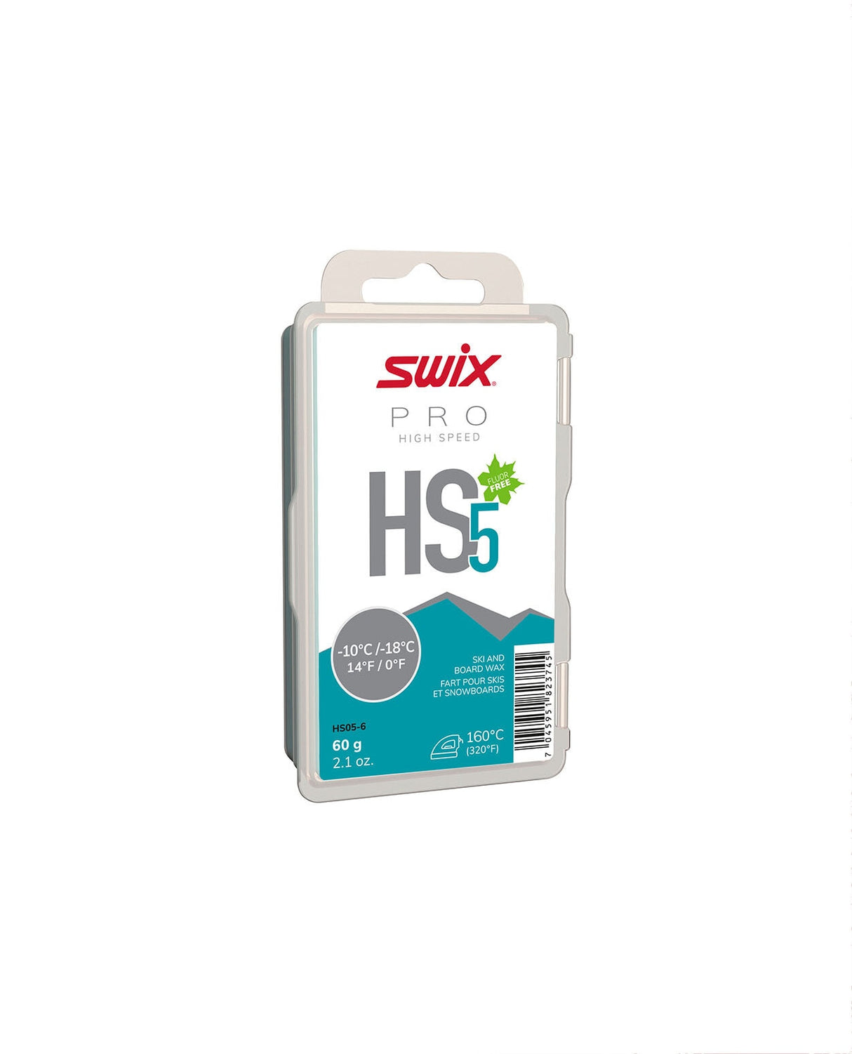 Swix HS5 Turquoise, -10°C/-18°C, 60g